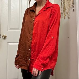 VICI Two Tone Button Down